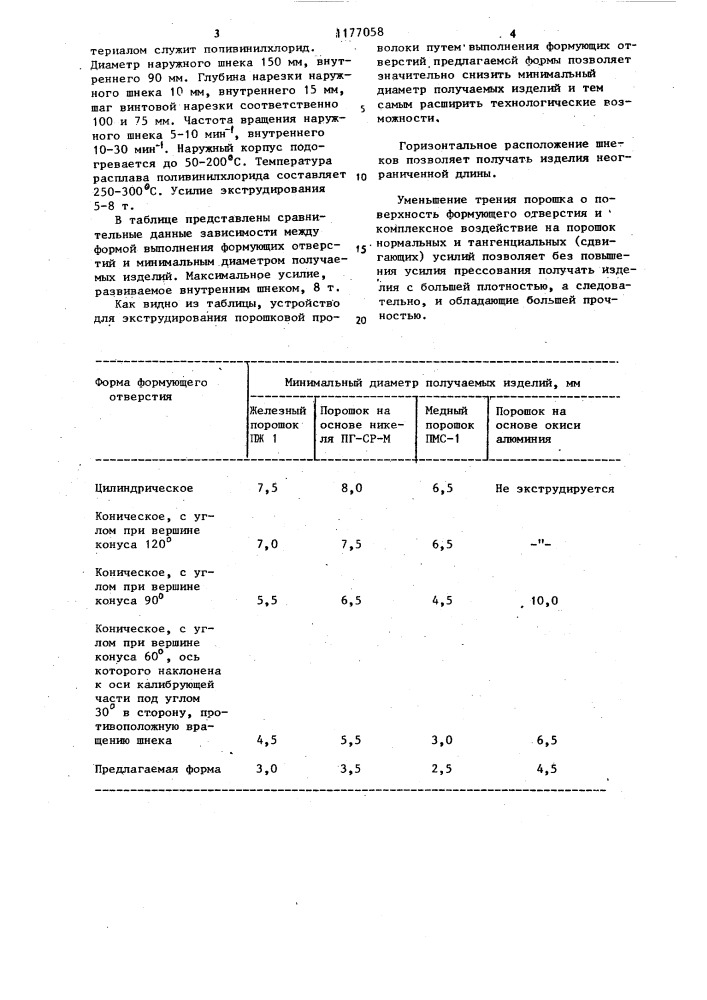 Устройство для экструдирования порошковой проволоки (патент 1177058)