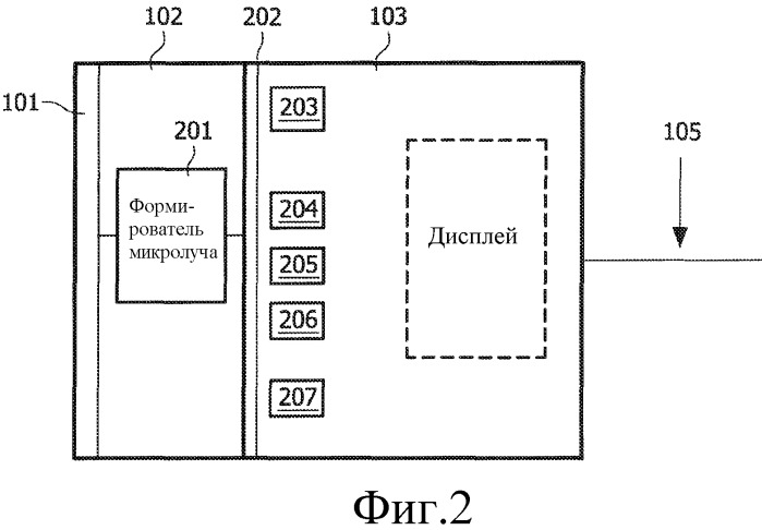 Ультразвуковые устройство и система, содержащие преобразователи и дисплеи с возможностью замены (патент 2529889)