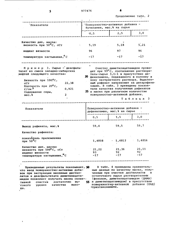 Способ очистки масляных фракций нефти (патент 977476)