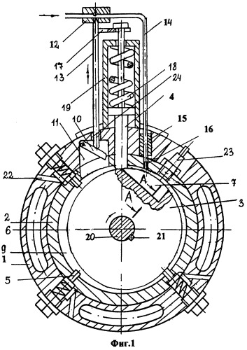 Роторный двигатель (патент 2251007)