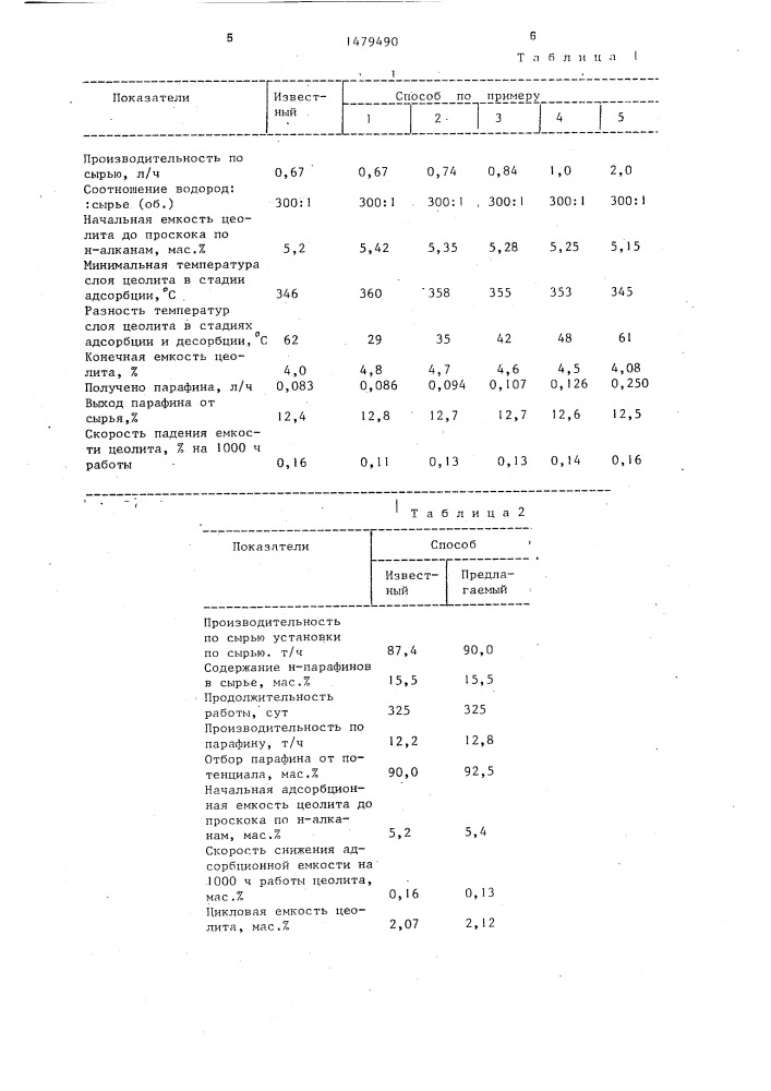 Способ получения жидких н-парафинов (патент 1479490)