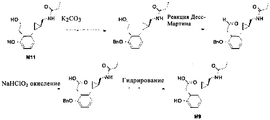 Метаболиты (1r-транс)-n-[[2-(2,3-дигидро-4-бензофуранил)циклопропил]-метил]пропанамида (патент 2632889)