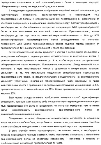 Способ идентификации соединений, взаимодействующих с трансмембранными белками (патент 2326166)