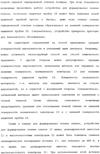 Способ формирования тонких пленок, устройство для формирования тонких пленок и способ мониторинга процесса формирования тонких пленок (патент 2324765)