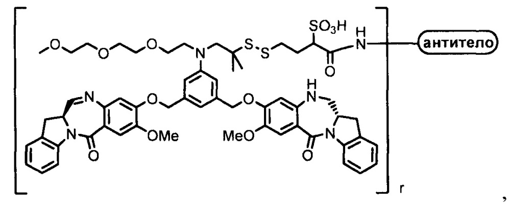Цитотоксические производные бензодиазепина (патент 2631498)