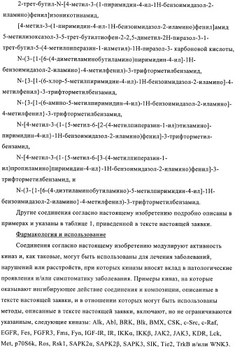 Соединения и композиции в качестве ингибиторов протеинтирозинкиназы (патент 2386630)