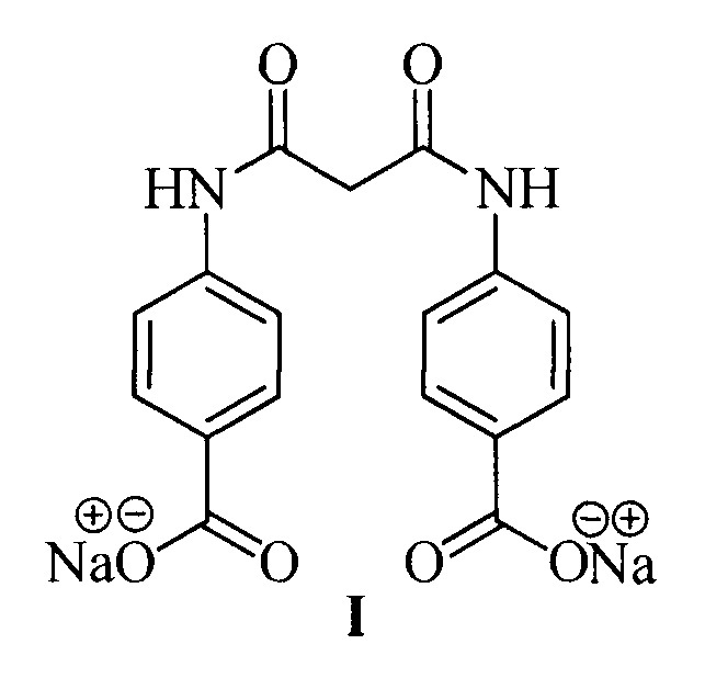 Способ получения 4,4'-(пропандиамидо)дибензоата натрия (патент 2624729)