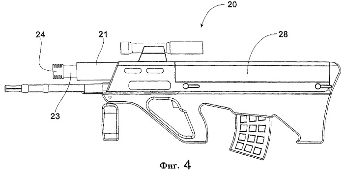 Сборка стволов (варианты), оружие, способ преобразования и заряжания оружия (патент 2295100)