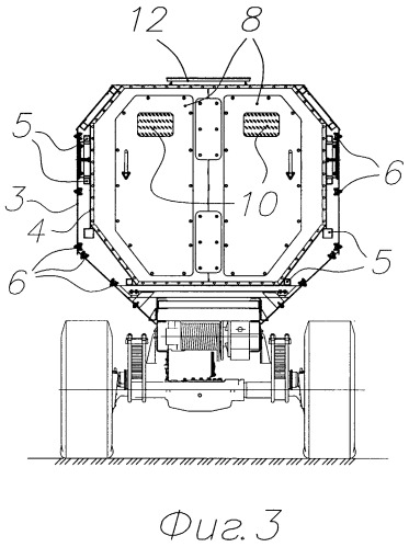 Бронемодуль транспортного средства (патент 2362959)