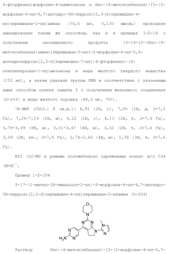 Производное пиримидина в качестве ингибитора pi3k и его применение (патент 2448109)