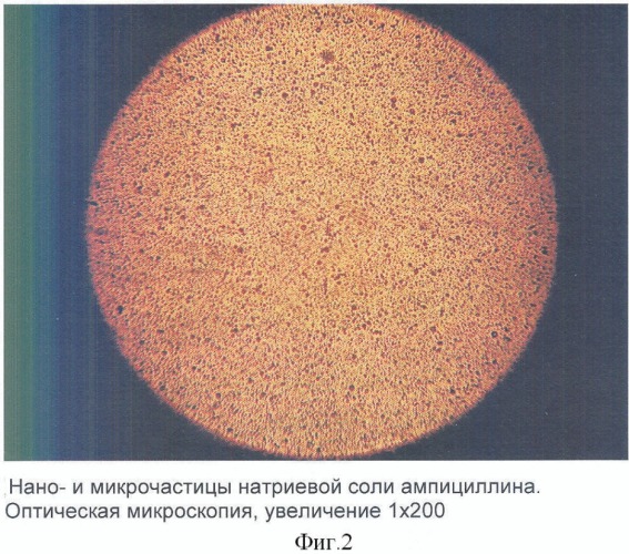 Способ получения нано- и микрочастиц водорастворимых веществ с использованием сверхкритического диоксида углерода (патент 2356609)