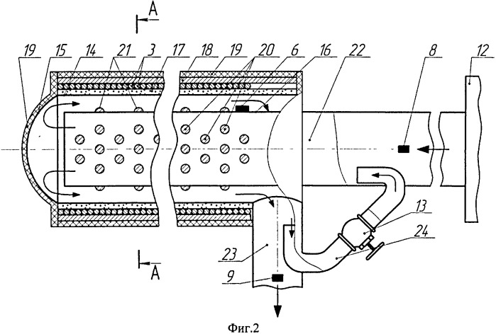 Устройство для индукционного нагрева нефтепродуктов (патент 2504927)