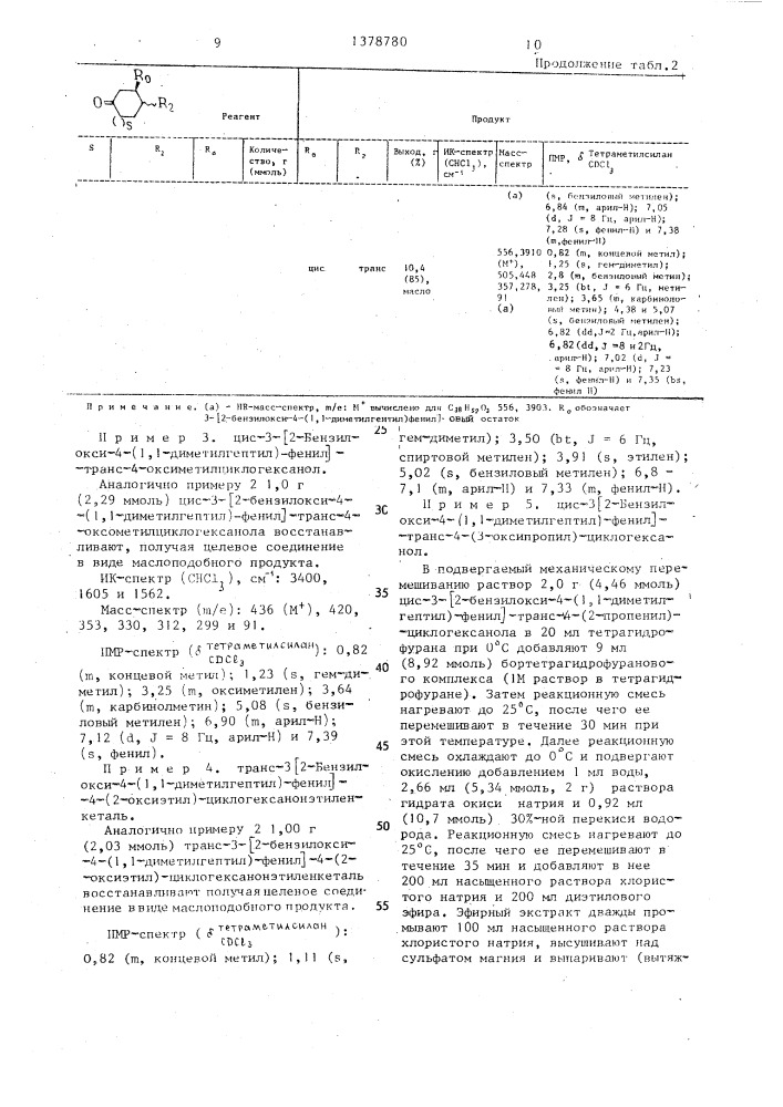 Способ получения производных 3-(2-гидрокси-4-замещенных фенил)циклоалканола (патент 1378780)