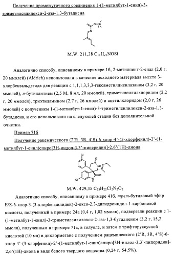 Производные спироиндолинона (патент 2435771)