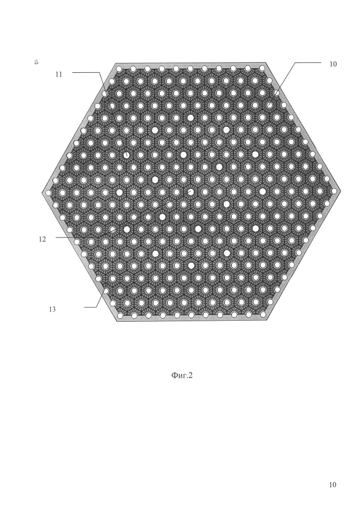 Тепловыделяющая сборка ядерного реактора (патент 2623580)