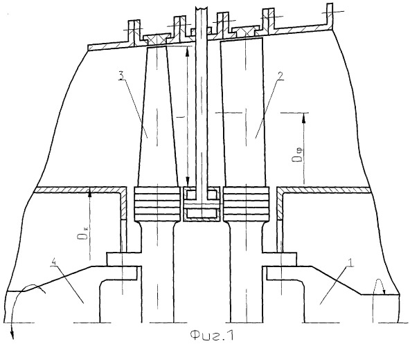 Осевая турбинная ступень и многоступенчатая турбина (патент 2256081)