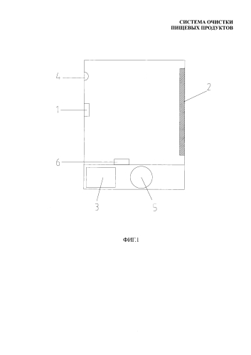 Система очистки пищевых продуктов (патент 2584445)