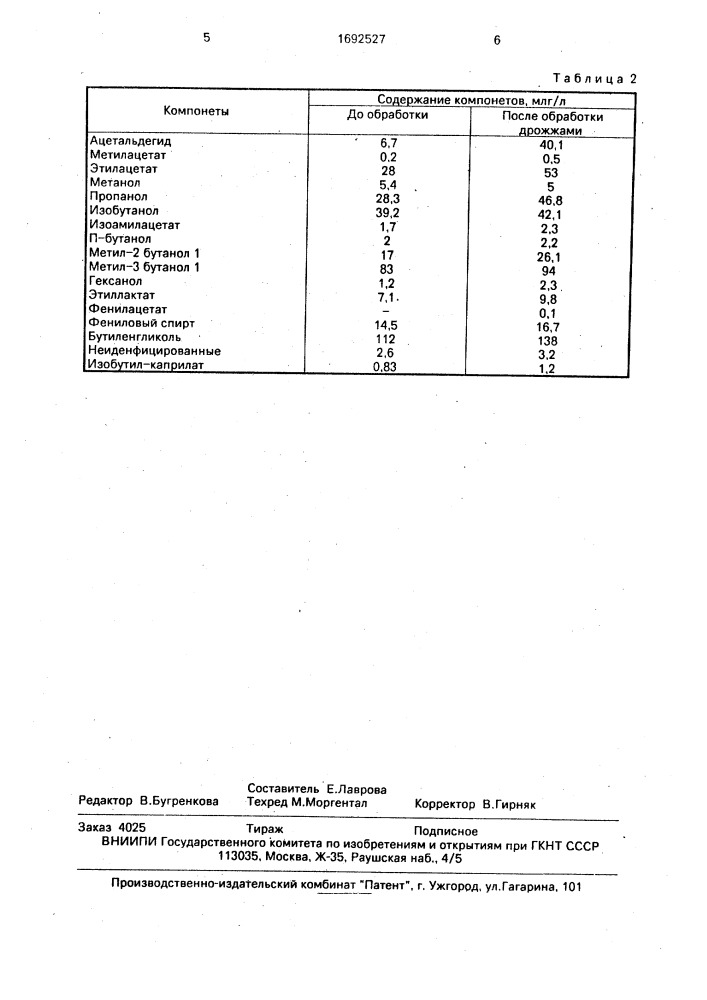 Способ получения безалкогольного напитка (патент 1692527)