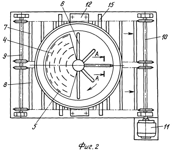 Измельчитель корма, сформированного в рулоны (патент 2430506)