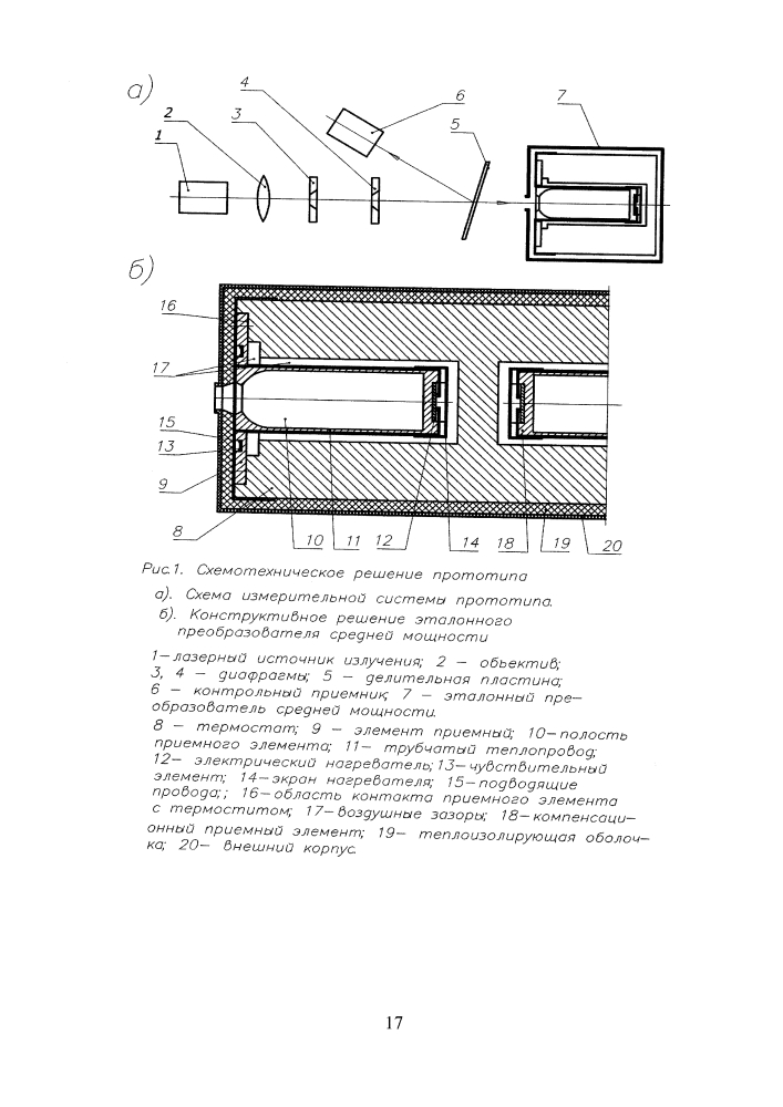 Эталонный источник лазерного излучения для калибровки измерителей мощности (патент 2630857)