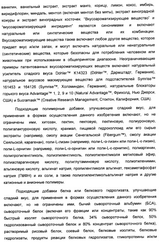 Композиция интенсивного подсластителя с жирной кислотой и подслащенные ею композиции (патент 2417032)