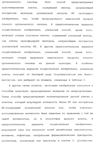 Гены corynebacterium glutamicum, кодирующие белки метаболических путей (патент 2306339)