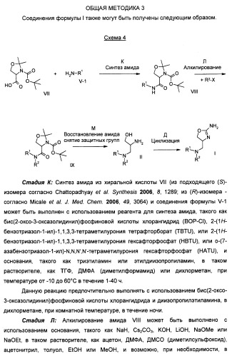 Новые 2-аминооксазолины в качестве лигандов taar1 (патент 2460725)