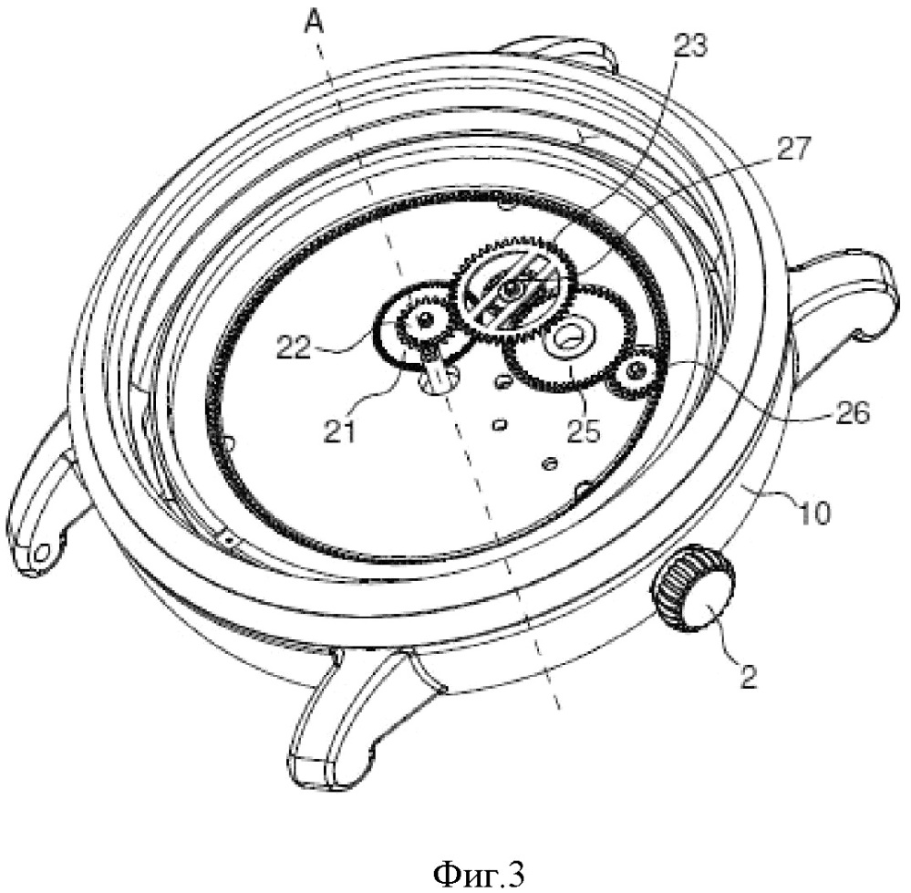 Механизм индикации фаз луны (патент 2664229)