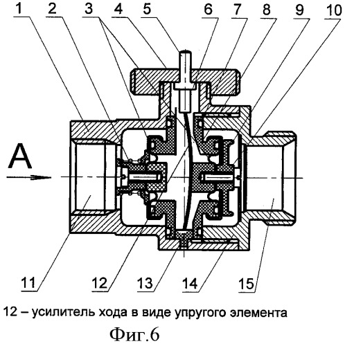 Термостатический клапан (патент 2359163)