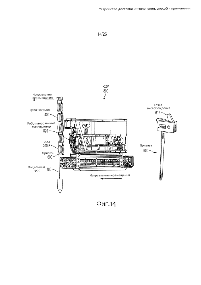 Устройство доставки и извлечения, способ и применения (патент 2628418)