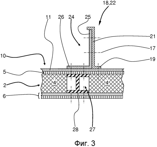 Структура ячейки фюзеляжа для самолета гибридной конструкции (патент 2482995)