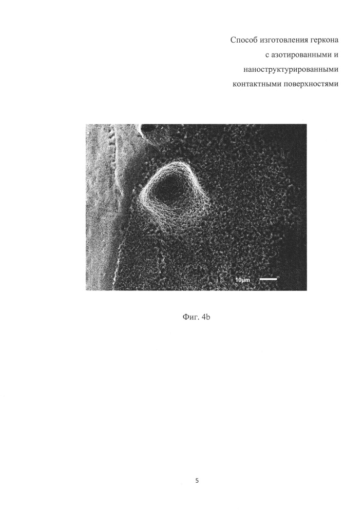 Способ изготовления геркона с азотированными и наноструктурированными контактными поверхностями (патент 2664506)