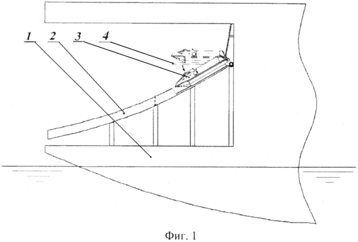 Устройство быстрой эвакуации персонала с надводных объектов океанотехники в ледовых условиях (варианты) (патент 2575367)