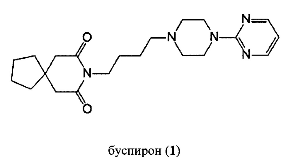 Применение буспирона для лечения функционального головокружения (патент 2660583)