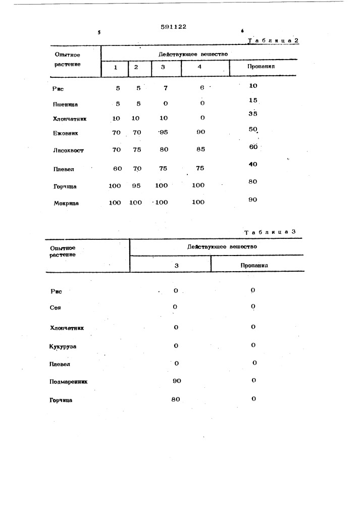 Гербицидный состав (патент 591122)