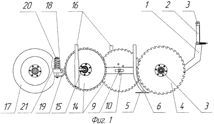 Дисковая посевная секция (патент 2542125)