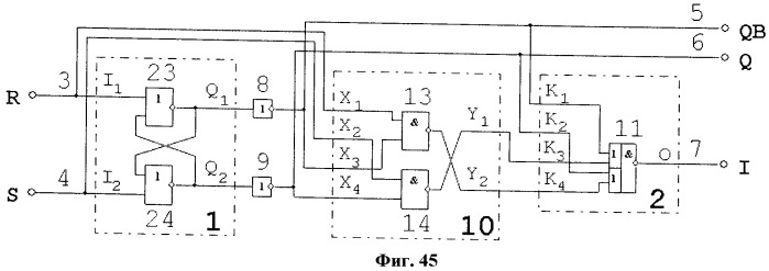 Самосинхронный rs-триггер с повышенной помехоустойчивостью (варианты) (патент 2427955)