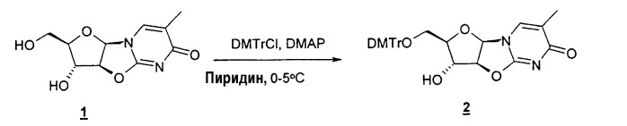 Синтез  -l-2&#39;-дезоксинуклеозидов (патент 2361875)