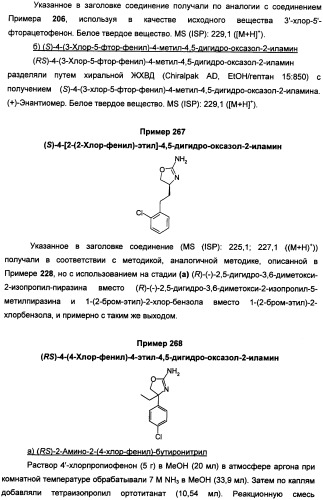 Новые 2-аминооксазолины в качестве лигандов taar1 для заболеваний цнс (патент 2473545)