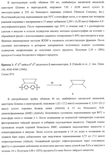 Полимеры на основе циклодекстрина для доставки терапевтических средств (патент 2332425)