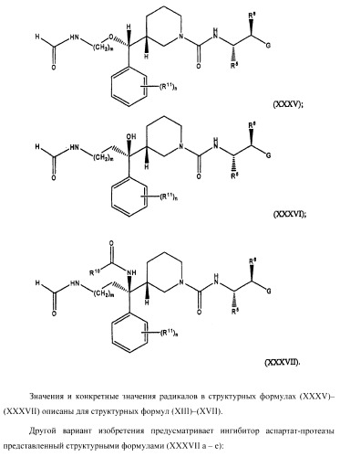 Ингибиторы аспартат-протеазы (патент 2424231)