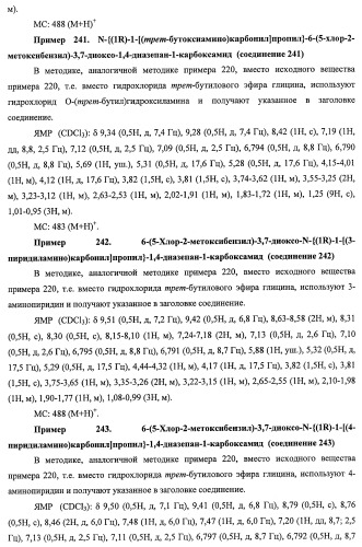 7-членные циклические соединения, способы их получения и их фармацевтическое применение (патент 2466994)