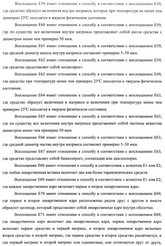 Лекарственные ядра для замедленного высвобождения терапевтических средств (патент 2478366)