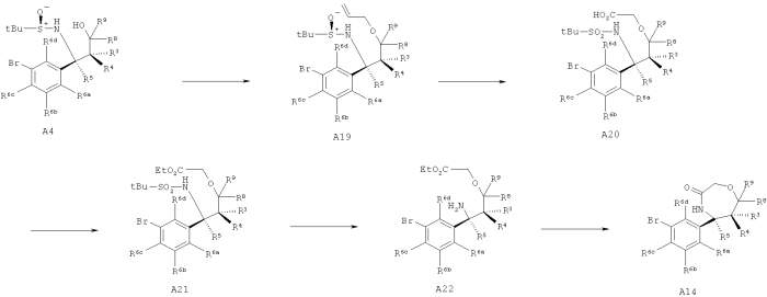 2,5,6,7-тетрагидро-[1,4]оксазепин-3-иламины или 2,3,6,7-тетрагидро-[1,4]оксазепин-5-иламины (патент 2570796)