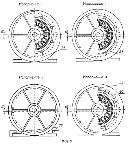 Генератор электрического тока, его варианты и способы их установки (патент 2396673)