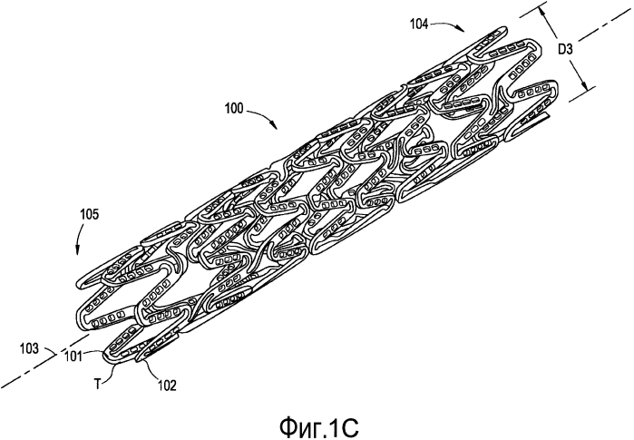 Конструкция гибкого стента (патент 2567831)