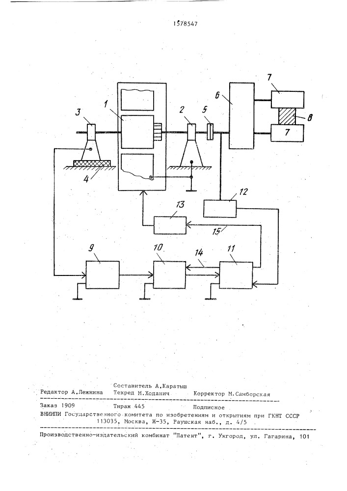 Способ вибродиагностики машин (патент 1578547)