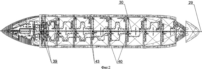 Корпус танкера ледового класса (варианты) (патент 2286908)