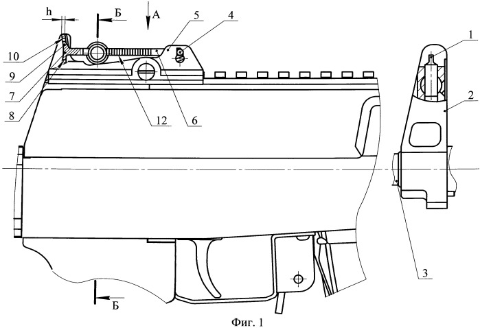 Прицельное приспособление стрелкового оружия (патент 2499216)