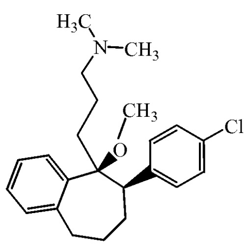Производные бензоциклогептана и бензоксепина (патент 2496769)